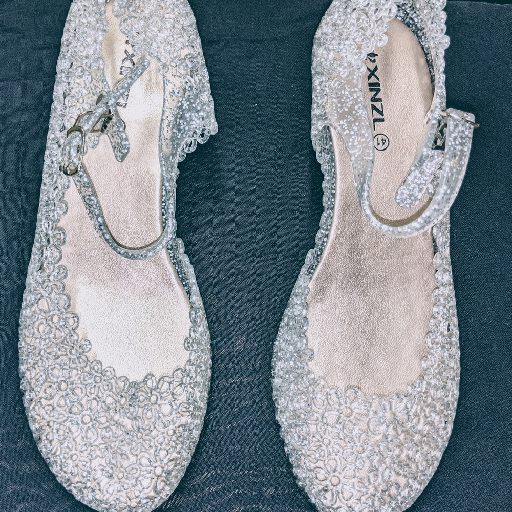 NWOT Women's Jelly Wedges